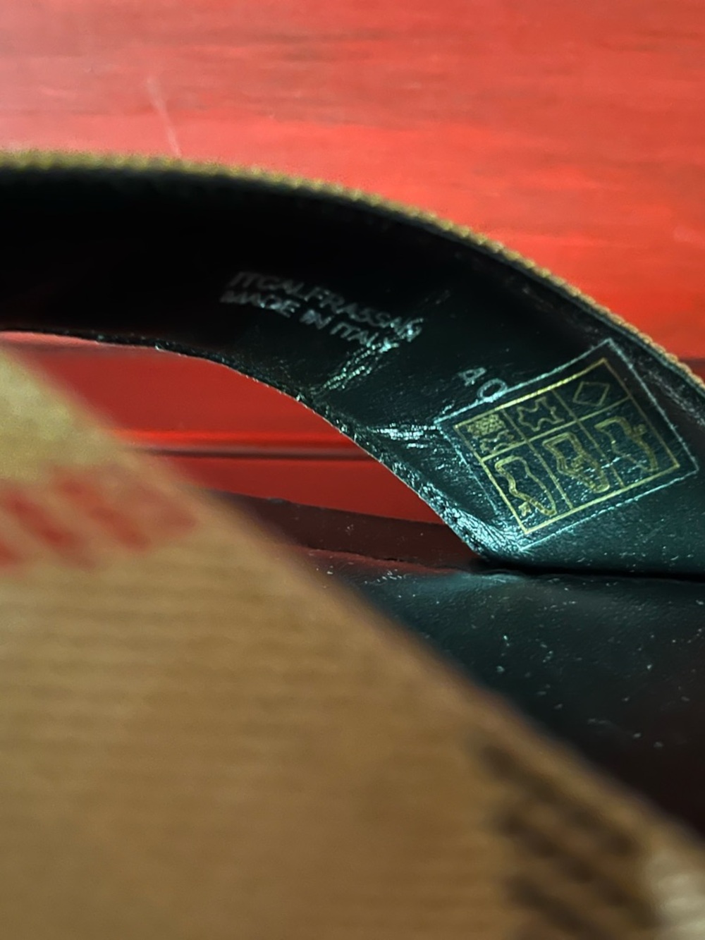 Burberry Black Leather Ballet Flats - Picture 6 of 16